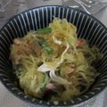 クックTW1J61☆'s cooksnap of when they made そうめん瓜のポン酢がけ.