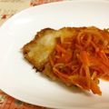 ☆みかん大好き☆'s cooksnap of when they made 豚ロース・パン粉焼き野菜ソースがけ.