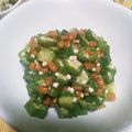 ぐだふたしゅがるーん's cooksnap of when they made 納豆おくらネバネバ和え.