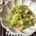 まじゅじゅ's cooksnap of when they made サバ水煮缶で♡キャベツ炒め♡柚子胡椒風味.