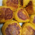ぷにぷにハニー's cooksnap of when they made 炊飯器でまんまる八つ子のパン４（かぼちゃ.