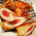 yomahiyu's cooksnap of when they made お弁当に！竹輪の明太子揚げ.