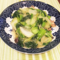 ♥︎stella♥︎'s cooksnap of when they made ナスと豚肉炒めに、青梗菜と白菜のあんかけ.