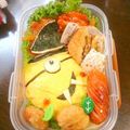 ゆぅしゃ's cooksnap of when they made キャラ弁✴︎ミニオン✴︎ハロウィン.