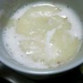 あーぼぅず's cooksnap of when they made 大福と牛乳で簡単おしるこ.