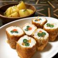 Yukitchenn's cooksnap of when they made ヘルシー！鶏ささみロール照り焼き風.