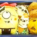 たくのスプーン's cooksnap of when they made キャラ弁✴︎ミニオン✴︎ハロウィン.