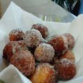 MAMARASTA's cooksnap of when they made コストコパンケーキmixで揚ドーナツ.