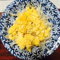 ちゃんゆー♪'s cooksnap of when they made 絶品！もやしのたまごのせ！.