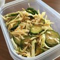 けめ＊'s cooksnap of when they made きゅうりと千切りキャベツのナムル.