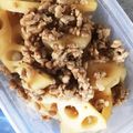 ぽる＊'s cooksnap of when they made 業務スーパー ♡ レンコンと挽肉の味噌煮.
