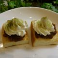 Hirarinn☆'s cooksnap of when they made 小豆とホイップdeプチ抹茶デザート.