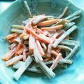 memepiko's cooksnap of when they made 超簡単ゴマだれ☆ゴボウサラダ.
