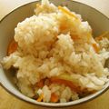 由芽15's cooksnap of when they made 手羽元のお酢煮のスープで炊き込みご飯.