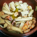 SARINGER's cooksnap of when they made 海老とエリンギのアヒージョ.