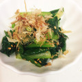 アルクトゥールス's cooksnap of when they made 小松菜（ほうれん草）の鰹和え.
