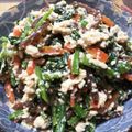 こよみさん's cooksnap of when they made ほうれん草とこんにゃくの白和え.