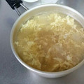 クックT7UM70☆'s cooksnap of when they made 寒い朝に、とろみコンソメかき玉スープ☆.