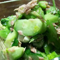 のぼし～'s cooksnap of when they made きゅうりとセロリとツナの和え物。.