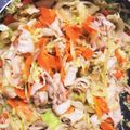 クック6Z8RQD☆'s cooksnap of when they made ガーリック肉野菜炒め.
