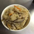 クックAMNJR2☆'s cooksnap of when they made 簡単！鶏肉ときのこの炊き込みごはん.