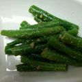 京ちゃんプー☆'s cooksnap of when they made パパッと！いんげん豆の胡麻和え.