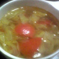 すずきにゃごみ's cooksnap of when they made トマトとレタスのさっぱりスープ♪.