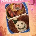 NEW☆MENTOS's cooksnap of when they made ハロウィン☆ジャックそぼろ弁当・キャラ弁.