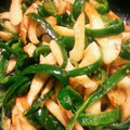 紗桜凜's cooksnap of when they made 簡単！ちくわとピーマンのオイマヨ炒め.