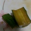 クックYKLSJF☆'s cooksnap of when they made ニラときゅうりの浅漬け.