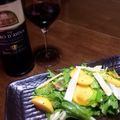 naghino's cooksnap of when they made 柿とスモークサーモン、クレソンのサラダ.