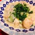 むしくい。's cooksnap of when they made ❁豆乳で…えびと白菜のクリーム煮❁.