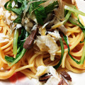 渕かおりん's cooksnap of when they made 簡単☆サンマのさっぱり和風パスタ.
