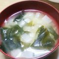 あ～ちゃんさ～ちゃん's cooksnap of when they made 角切り大根でコロコロ食感の味噌汁♪.