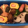 m_m＊'s cooksnap of when they made 簡単スヌーピーキャラ弁.