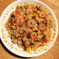 ☆ゆからん☆'s cooksnap of when they made 簡単！本格えびピラフ.