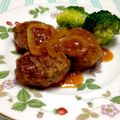 サンディサンディ's cooksnap of when they made デミグラ☆煮込みハンバーグ.