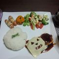 ゆりるな。's cooksnap of when they made ハロウィンハンバーグ♪.