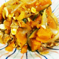 はるたんママ0727's cooksnap of when they made 豚肉とかぼちゃの焼き肉のタレ炒め.
