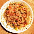 ☆ゆからん☆'s cooksnap of when they made 簡単！本格えびピラフ.