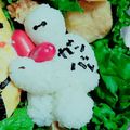 みー✨'s cooksnap of when they made キャラ弁☆映画 ベイマックス 名シーン♡.