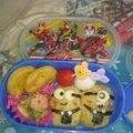 aki178aki's cooksnap of when they made キャラ弁☆ミニオン.