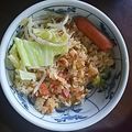 たま00's cooksnap of when they made さっぱり食べる梅ポンチャーハン.