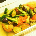 alysme's cooksnap of when they made 茄子とトマトと野菜の煮浸し♡簡単めんつゆ.
