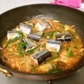 komutatata's cooksnap of when they made ♪さんまのキムチ煮♪.