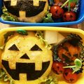 アイフル's cooksnap of when they made ハロウィンオムライス弁当。.