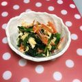 くるみおママ's cooksnap of when they made 簡単♡ほうれん草のナムル.