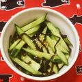 あーもこ's cooksnap of when they made 【お手軽一品】胡瓜の塩昆布和え.