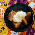 あーもこ's cooksnap of when they made 相性バツグン！水切りヨーグルトと熱々の柿.