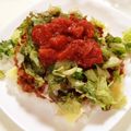 Latte877's cooksnap of when they made トマト缶でつくる タコライス！.